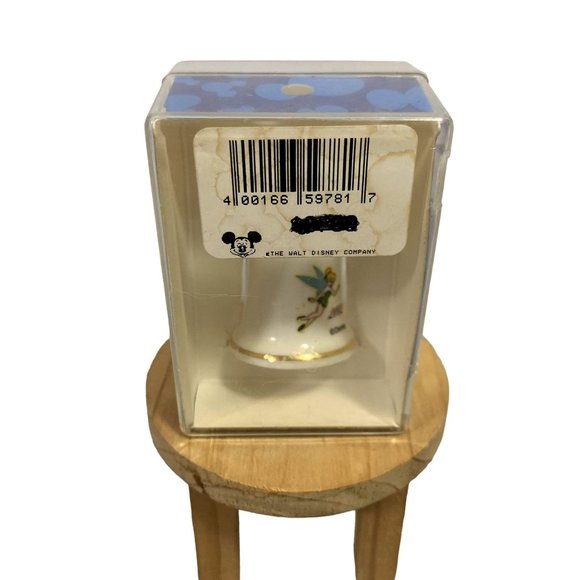 Vintage Walt Disney World 2002 Bone China Tinkerbell Mini Bell - Picture 2 of 5